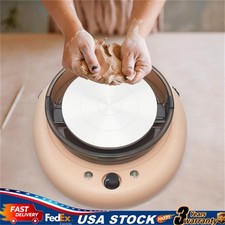Mini Pottery Wheel Machine Sets Adjustable Speed Ceramic Tool for Kids/Beginners