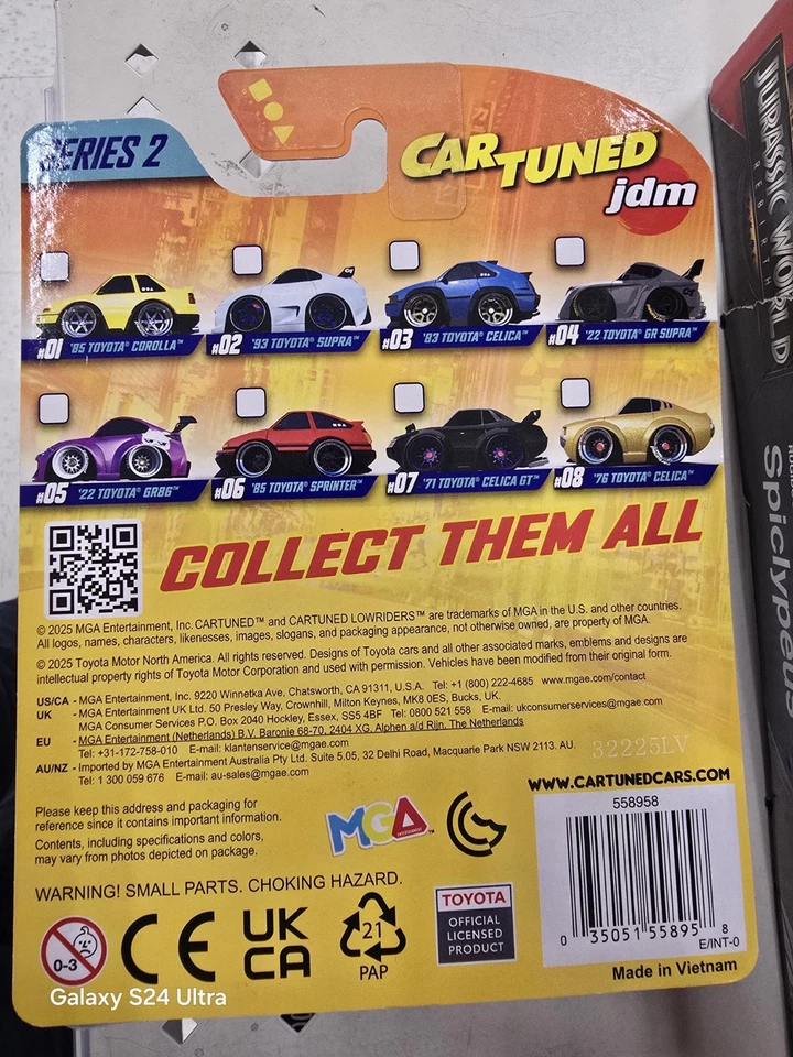 Coche afinado JDM serie 2 '85 Toyota Sprinter Chase #06 nuevo Foto 2 de 4