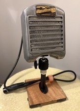 Custom Vintage One Of A Kind Dynamic Microphone W/ Stand...Unique...PLEASE READ 