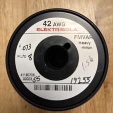 42 AWG Schwer Formvar Kupfer Magnet Tonabnehmer Wickeldraht - 1,56 Pfund Rolle