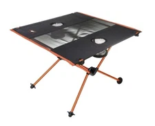 Cascade Mountain Tech Ultralight Camping Table, Dual Cup Holders/Carry Bag