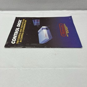Nintendo NES Console Control Deck Instruction Manual ONLY