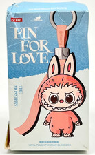 POP MART Labubu The Monsters Pin for Love Vinyl Plush Pendant Blind Box