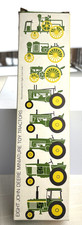 John Deere Miniature Set - 8 Toy Tractors - 1:64 Scale Made by Ertl No.593