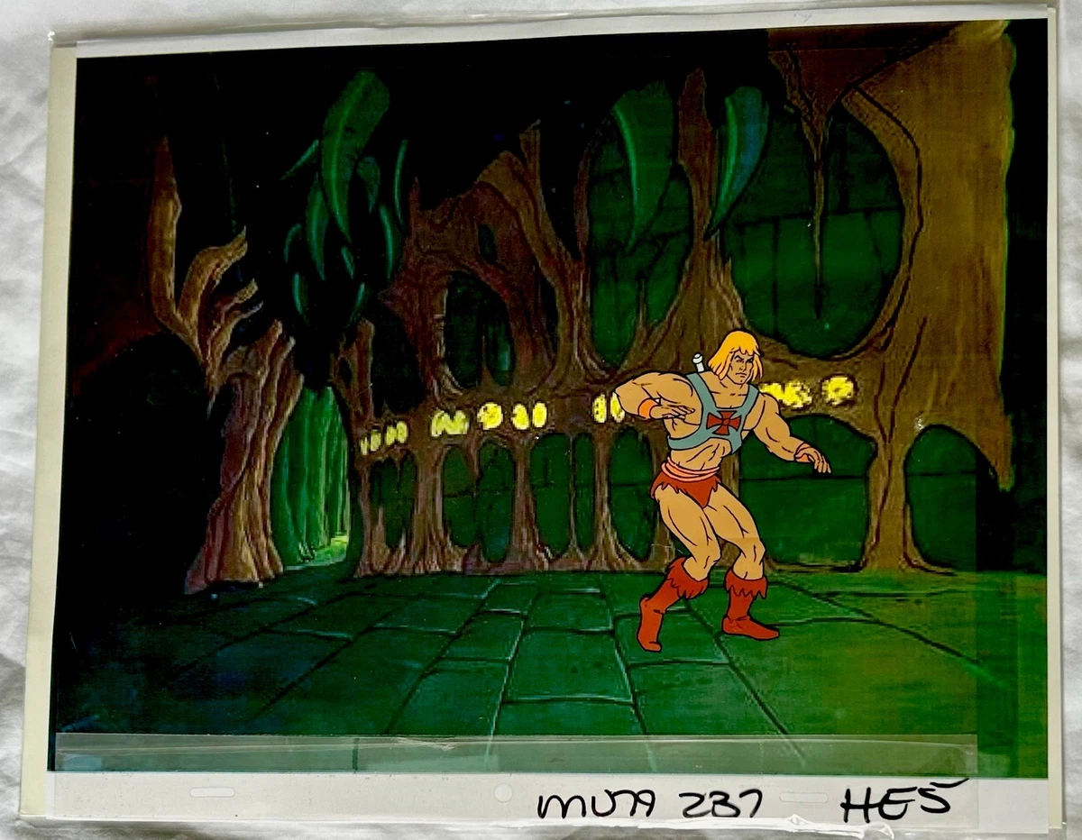 Motu Vintage Original Animation Cell 1981 / Signed by Lou Scheimer