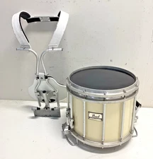 Pearl 14" FFX Championship Series Marching Snare Drum + Monoposto Harness