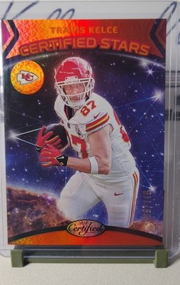 2024 Panini Certified - Certified Stars Travis Kelce #8 Mirror Orange /149