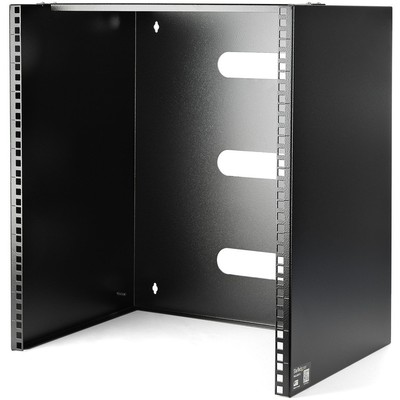 StarTech 12U Wall-Mount Bracket for Shallow Rack-Mount Equipment - Steel