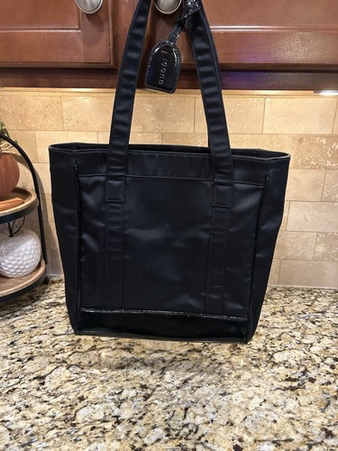 GUCCI Handbag Tote Bag Nylon Black