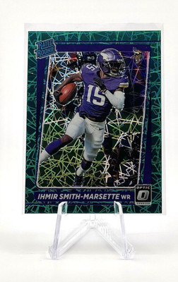 Ihmir Smith-Marsette 2021 Panini Donruss Optic Green Velocity Rookie #241 Viking