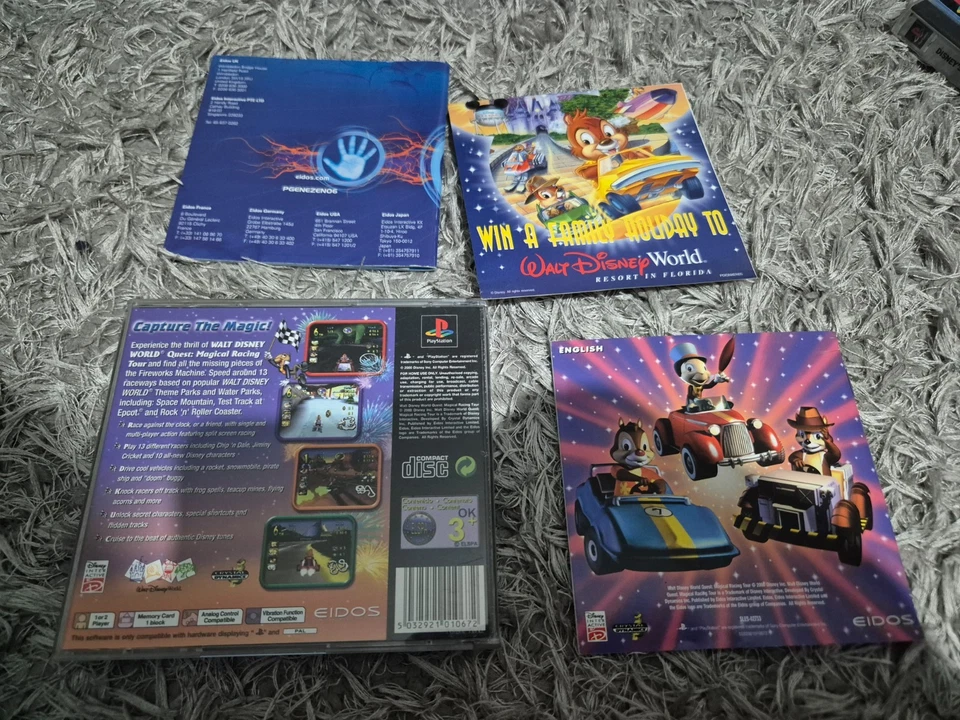 Disney's Magical Racing Tour *WORKING* With Manual - Image 2 of 4