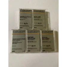 Bruce Carroll Studio Series Lot of 5 Cassettes See Photos /Description for Title