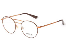 with tags VOGUE VO 4059 5021 BROWN COPPER EYEGLASSES RX ROUND 4819 G1N
