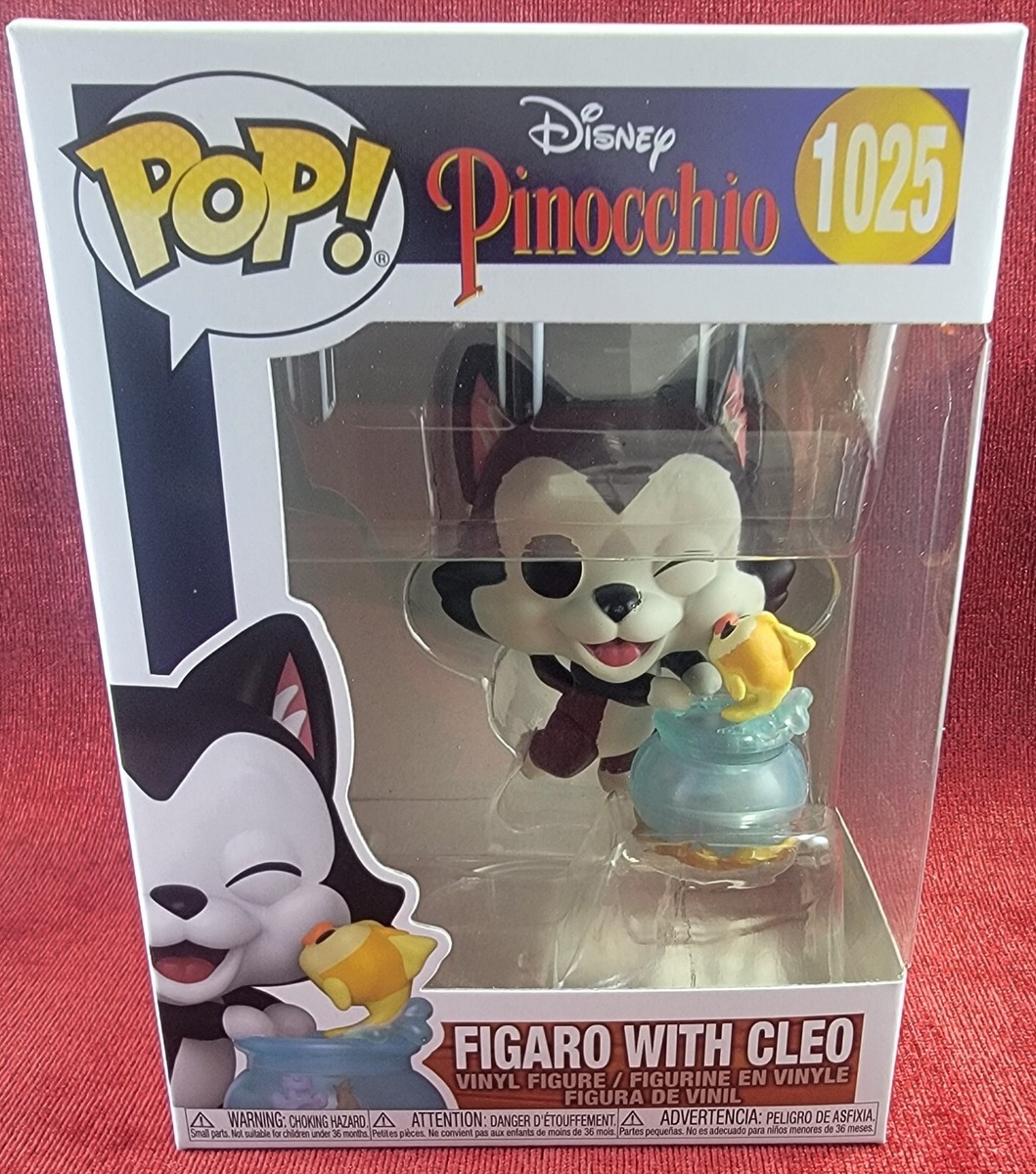 Disney Paws & Claws 首振りフィギュア Figaro Figaro with cleo funko # 1025 (nib)With Pop Protector | eBay
