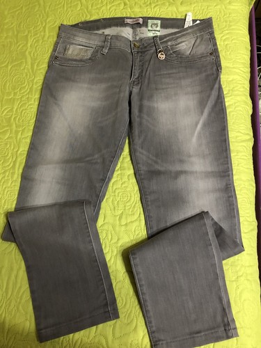 Jeans Nero Grigio Donna Ragazza Bambina Phard Denim Elastam Tg 31 | eBay