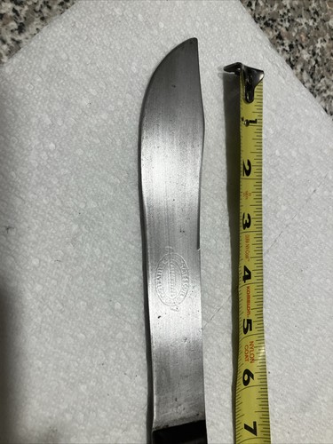 Antik USA Besteck Co. NJ Kohlenstoffstahl Messer Holzgriff sehr selten - Bild 3 von 10