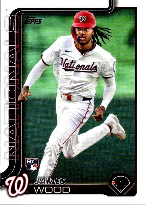 2025 Topps Series 1 - James Wood #181 (RC)