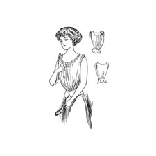 Past Patterns 3150 - Early 1910s Corset Cover Sewing Pattern bust 36 b36 McCalls