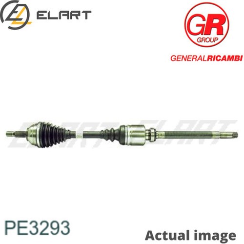 DRIVE SHAFT FOR PEUGEOT 407 COUPE 6C RHR 407 6D 407 SALOON 6D GENERAL
