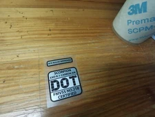 Scorpion EXO R-1 CARBON helmet DOT decals vinyl stickers stickers ステッ�