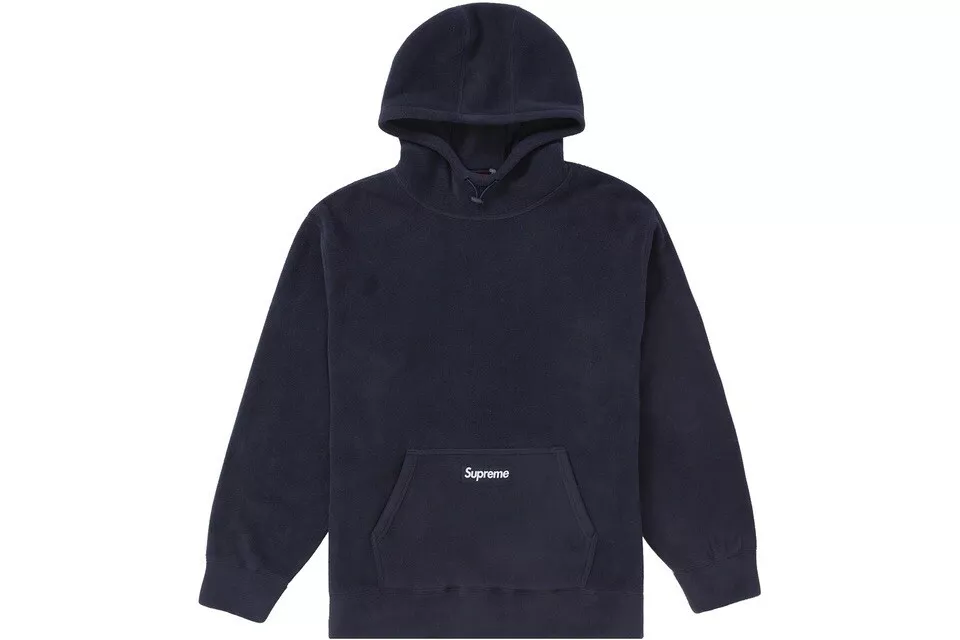 NWT Supreme Polartec 200 Series Fleece Hooded Sweatshirt Size