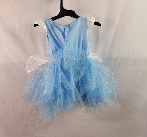 Princess Cinderella Costume Girls Infant 6-12 Months Blue Dress Disney Baby New - Picture 7 of 9