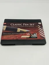 JML Classic Pen Set As Seen On TV 6 Pens 66 Piece Refill Storage Case