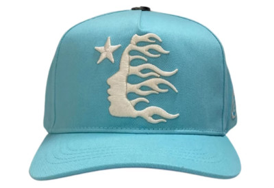 新品Hellstar Studios fitted hat キャップ 水色 青 Hellstar Studios Blue Baseball Fitted Hat. 🧢 Brand New/DS with