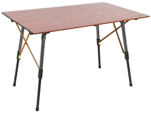 Timber Ridge Folding Aluminium Camping Table w/ Carry Bag 6 People Adjustable - Picture 11 of 11