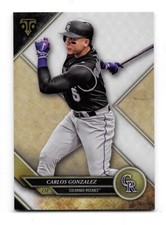Q 2017 Topps Triple Threads Baseball Carlos Gonzalez #49 NRMT