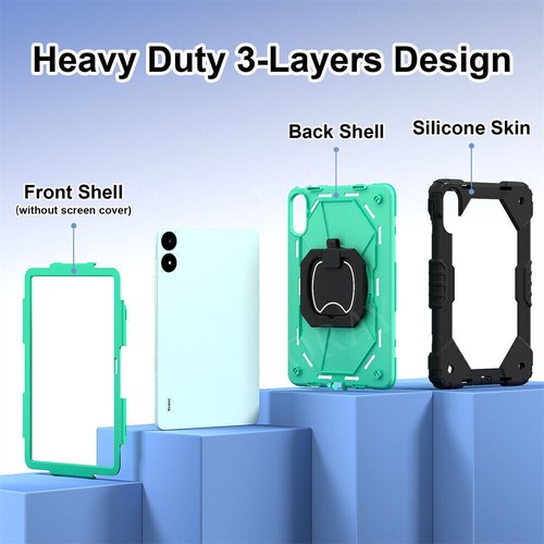 Case For Xiaomi Redmi Pad Pro 12.1 Shockproof Protective Rotating Stand Tablet - Picture 100 of 129