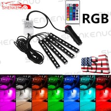 Car Charge Interior Accessories Floor Decorative Atmosphere Light Lamp Us