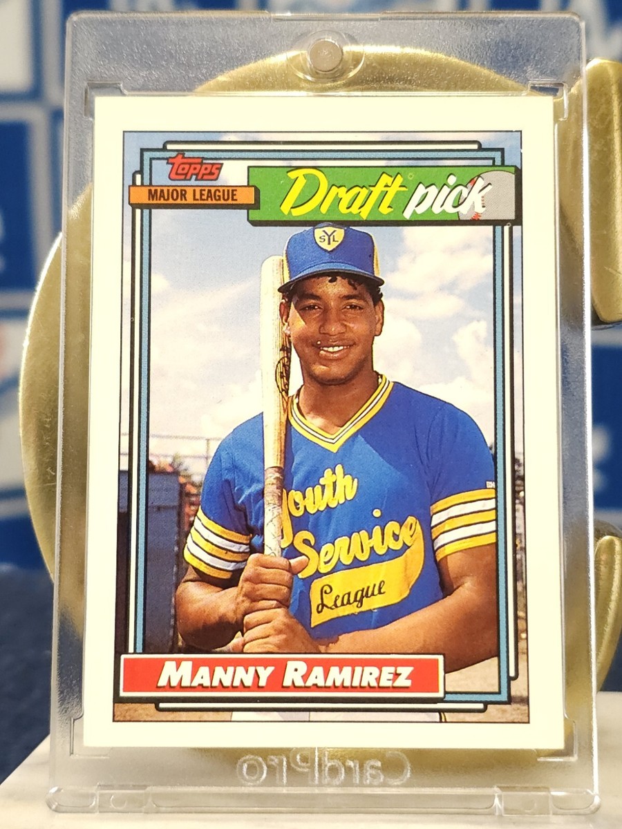 1992 Topps Baseball #156 Manny Ramirez Rookie RC