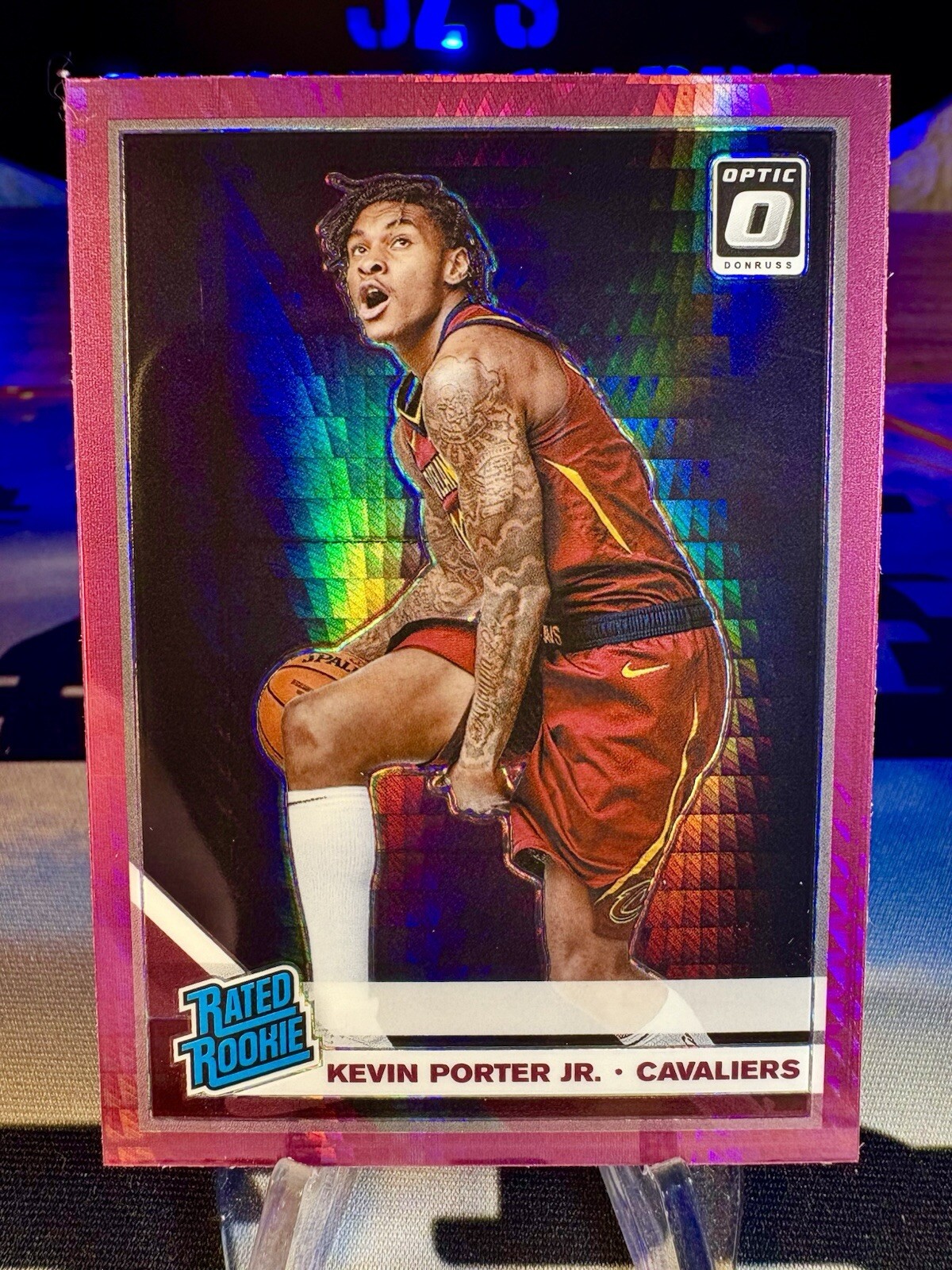2019-20 Kevin Porter Jr. Panini Donruss Optic Pink Hyper Rated Rookie #179