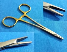 3 T/C WEBSTER NEEDLE HOLDER 5.25" SMOOTH JAWS WITH TUNGSTEN CARBIDE INSERTS