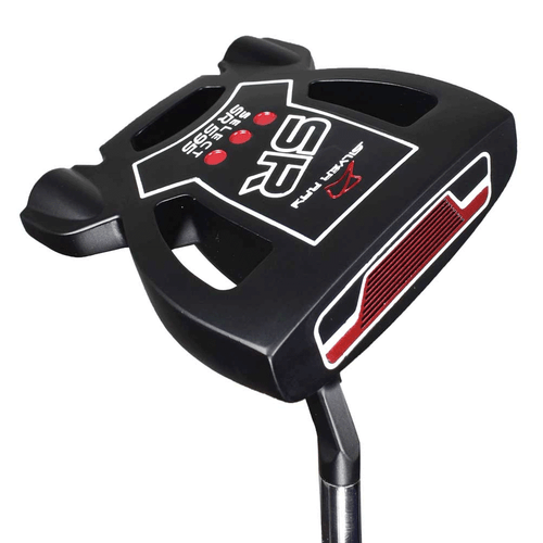 RAY COOK SR-595 TRIPLE TRACK 2 BALL STYLE GOLF PUTTERS 35" +OVERSIZED GRIP - Picture 7 of 9