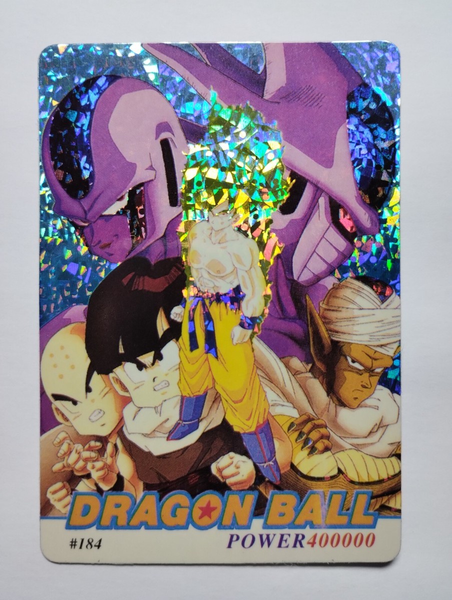 1999 DRAGON BALL Z Card #184 SON GOKU SSJ COOLER GOKU SSJ2 VTG