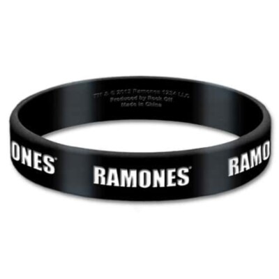 Ramones - Logo Gummy Wristband