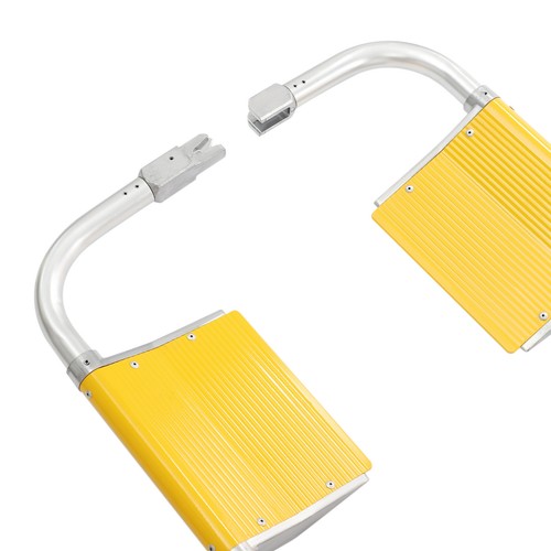 Rectangular Yellow Foldable Stretcher, Portable Stretcher with Adjustable Length - Picture 13 of 15