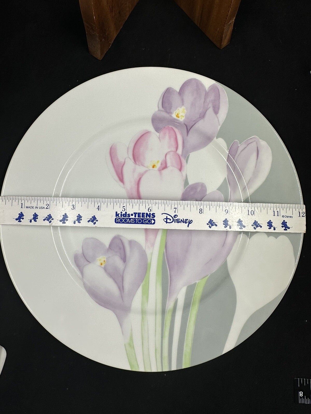 Mikasa Spring Crocus 12.25” Chop Plate Round Platter