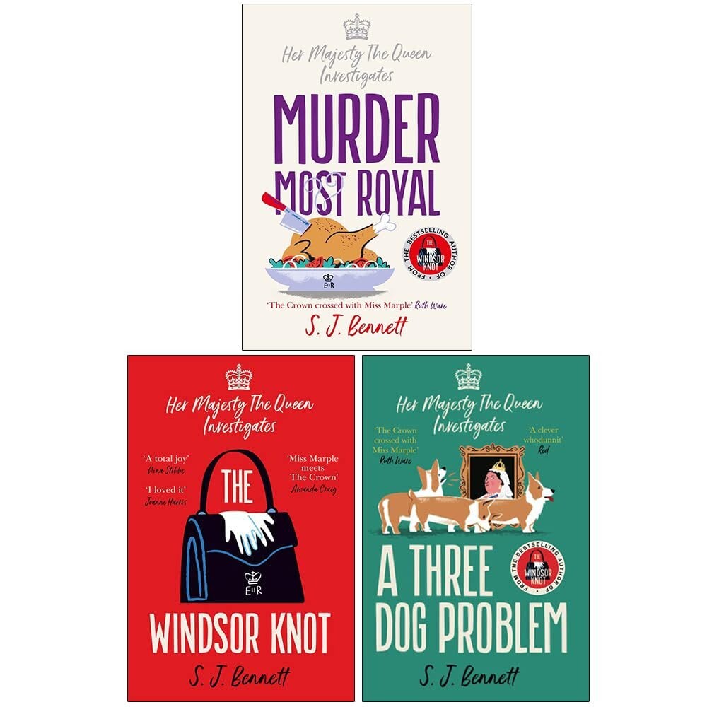 Sj Bennett Unisex Her Majesty Queen Investigates Series Collection 3 Books Set By - Image 3