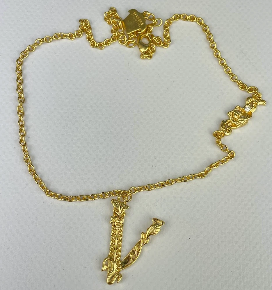Versace shop necklace ebay
