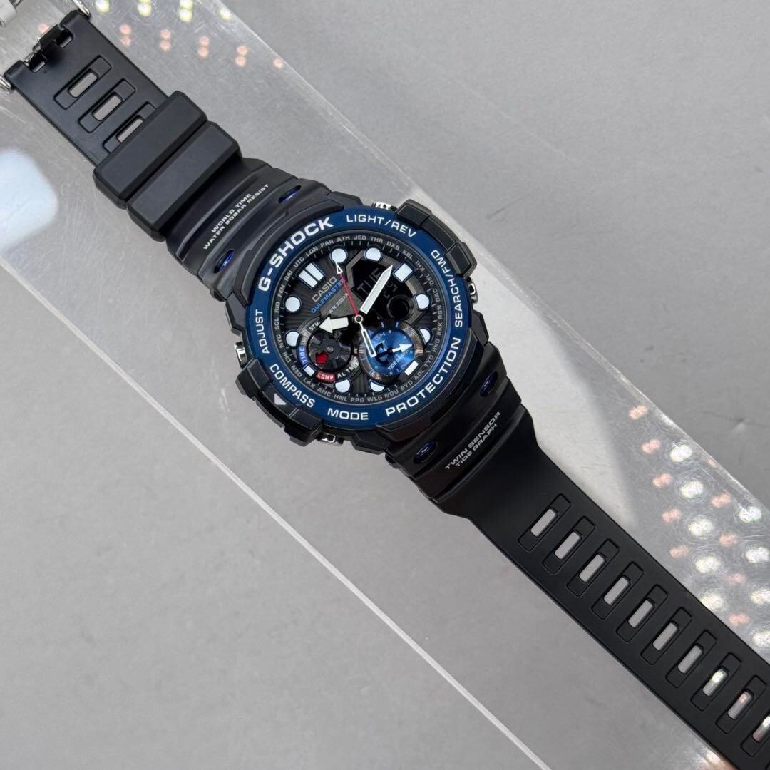 美品　G-SHOCK GULFMASTER GN1000B-1AJF Casio G-SHOCK wristwatch GULFMASTER GN-1000B-1AJF Ana Digi