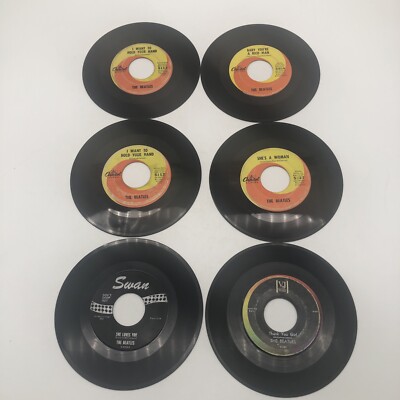 BEATLES 45 rpm vinyl record - VG+ Cleaned Make your choice