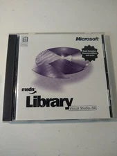 Microsoft Visual Studio Basic Enterprise Professional 6.0 6 MSDN Library 2CD Set