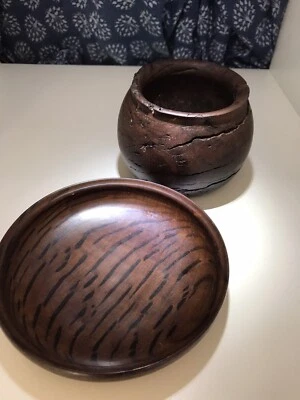 2 X Small Turned Wooden Bowls Vases Bowls Gumtree Australia