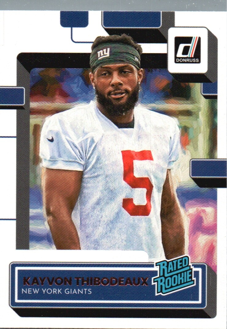 2022 Donruss #352 Kayvon Thibodeaux Rated Rookies Portrait