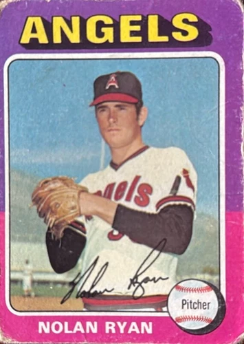 1975 Topps #500 Nolan Ryan