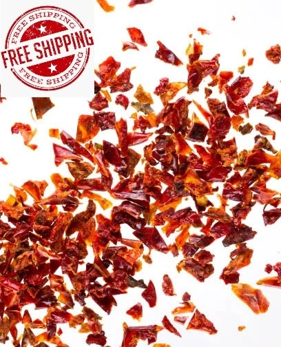 Dried 2024 chili flakes