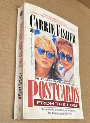 Postcards from the Edge by Carrie Fisher (1990, Mass Market, GOOD